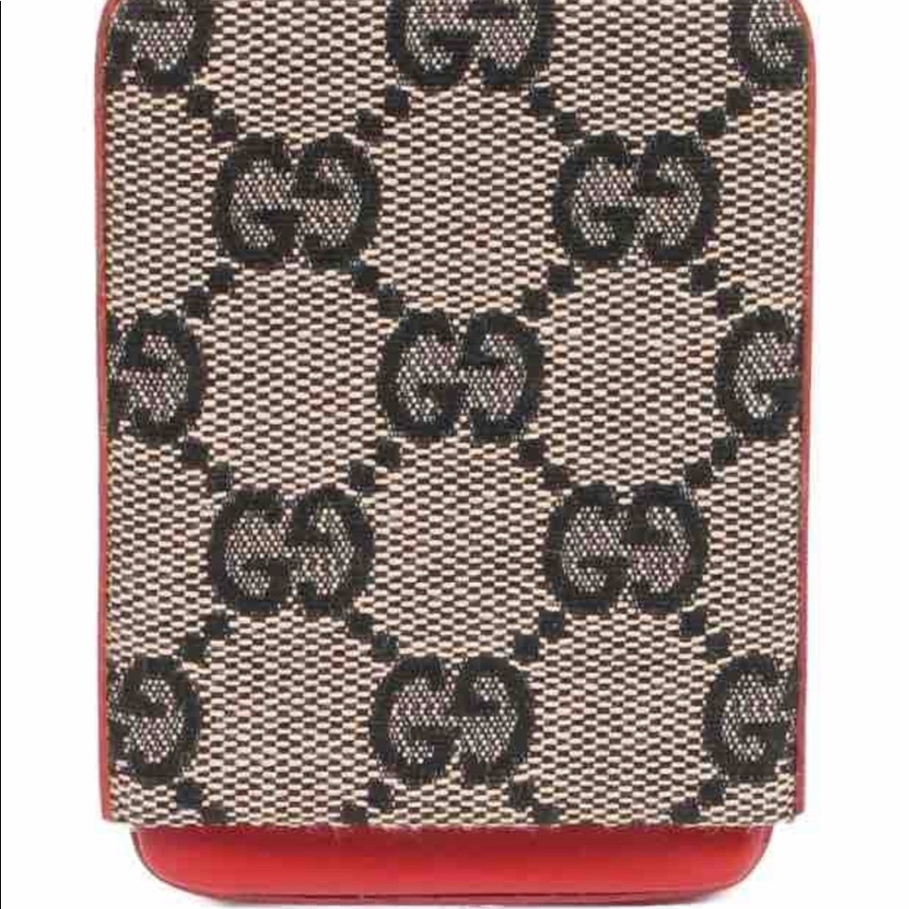 Authentic Vintage Gucci GG Logo Card Wallet